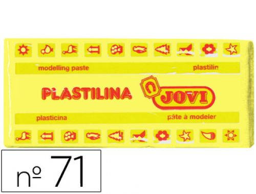 Plasticina jovi 71 150 gr amarelo claro , Jovi , 22136 , 8412027007092